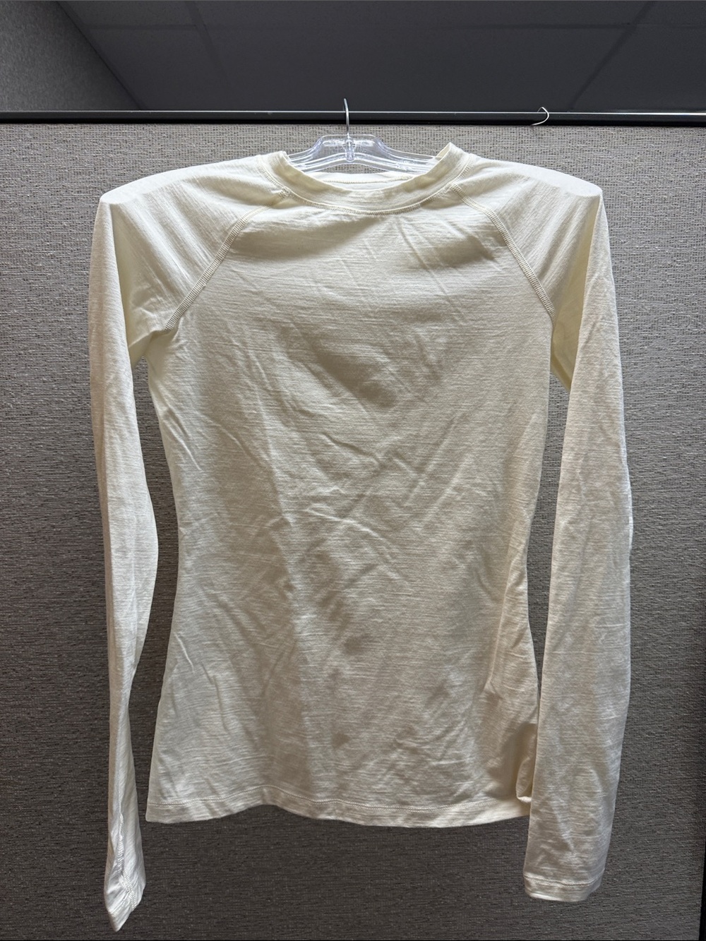 Stio Cream Long-Sleeve Crew Top